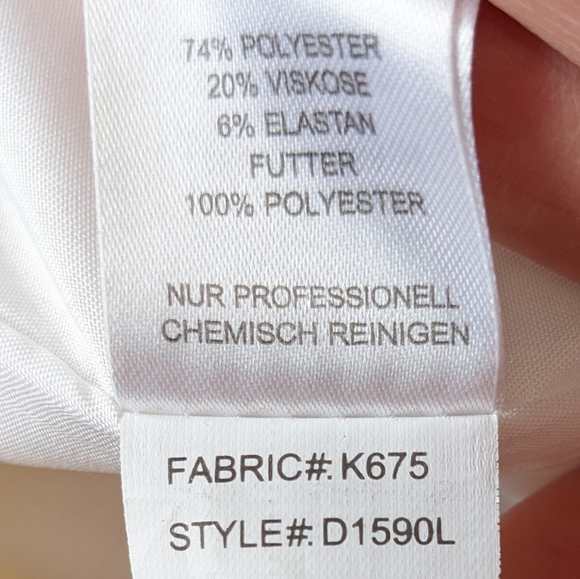 Cynthia Rowley white pleated wide legs pants - Picture 7 of 9